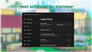 Anime Islands Roblox SCRIPT | BEST SCRIPT | "Demonic HUB V2" | Best AutoFarm & OP Auto Gacha!