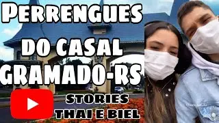 STORIES THAI E BIEL Melhores momentos da viajem e perrengues do casal em Gramado-RS