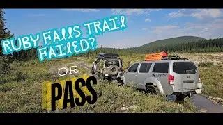 EP.1 The Beauty of Canada's Rocky mountain. Ruby falls trail. -- the wrong way in. 