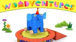 WOODVENTURES 🌺 Trampoline 🌸 Educational Cartoon Series for Preschoolers