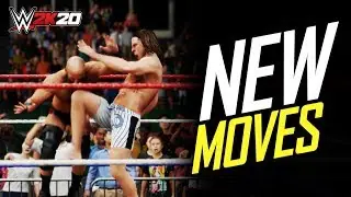 WWE 2K20 ALL NEW MOVES! (Amazing)