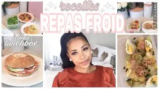 🥪IDÉES LUNCHBOX FACILE ET PAS CHÈRES // REPAS FROID // GAMELLE POUR LE MIDI // RECETTES