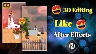 3D Lyrics Status video editing | Noide Video editing Tutorial | Kinemaster New video editing 2021