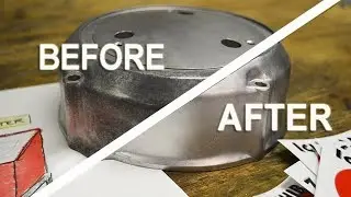 how to make a DIY vapor blaster and clean aluminum HTMR field trip