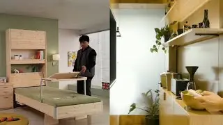 Amazing Space Saving Ideas - Tech Furniture ➡️1