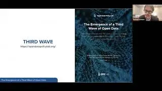 “The Third Wave of Open Data” with Stefaan G. Verhulst, Co-Founder, The GovLab
