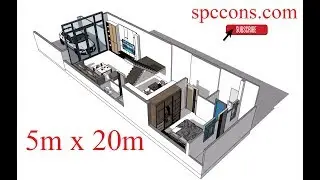 Nhà phố 1 trệt 1 lầu