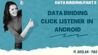 Data Binding Click Listener on view in Android Studio