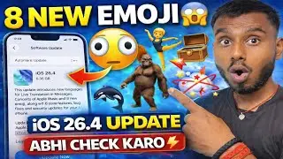 iOS 26.4 Update 😱 8 New Emoji + Hidden Features | Abhi Check Karo!
