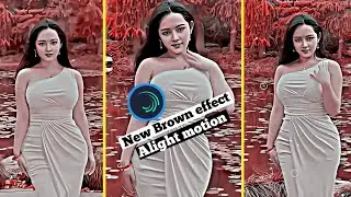 New HDR Brown Effect Editing | alight motion Brown Effect video | HDR CC Brown Effect