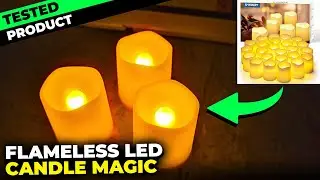 Is This What Flameless Candles Supposed To Look Like? Shymery