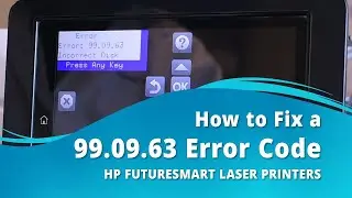 HP 500 M525 Error 99.09.67 Firmware Update - Software Update