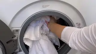 Put 1 thing in the washing machine  with towels and they will be as soft as a cloud ☁️ like new