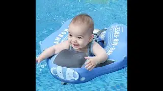 Mambobaby Baby Float Lying Swimming Rings Infant Waist Swim Ring Toddler Swim Trainer