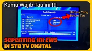 Pentingnya Early Warning System (EWS) pada STB Digital TV