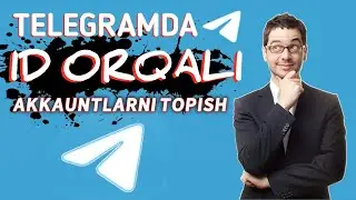 Telegramda ID Kod Orqali Profillarni Topish!