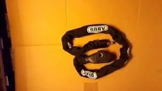 Lockpicking ABUS Chain Lock in seconds - low security!