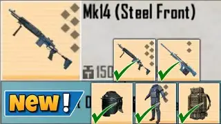 LEGENDARY STEEL FRONT LOADOUT ✅ ARCTIC BASE | PUBG METRO ROYALE CHAPTER 21