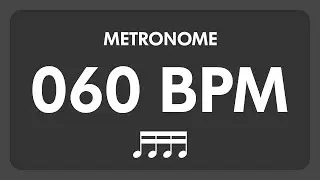 60 BPM - Metronome - 16th Notes