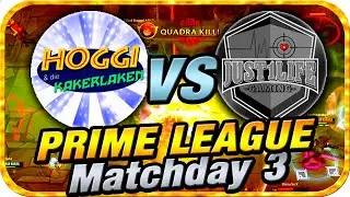 Prime League Highlights ☆ Hoggi und die Kakerlaken vs Just1Life Gaming | Matchday 3