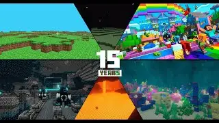 Как развивался майнкрафт! Все версии minecraft в одном ролике!