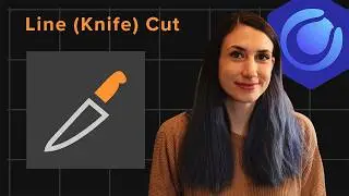 C4D 3D Modeling EP17 Line Cut (Knife Cut)