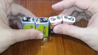 Аккумулятор Pkcell 9V саморазряд через год