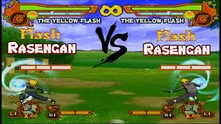 Jutsu vs Jutsu Naruto Shippuden Ultimate Ninja 5 [ PART 3 ] - Flash Rasengan Minato