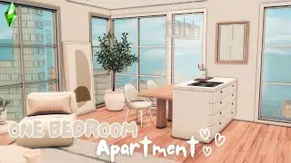 Speed Build : Building a One Bedroom Apartment in The Sims 4  ✨🌼