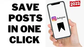 how to save a picture or a video on Instagram | save a post on Instagram 2022