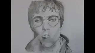 Drawing Liam Gallagher (I tried)
