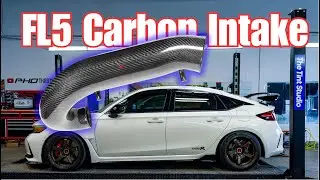 New Carbon Intake For Honda FL5 Pt. 1