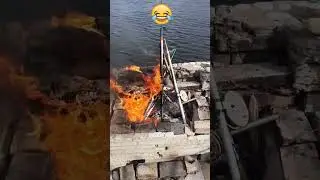 прикол на рыбалке😂 Рыбак Подпишется!❤️