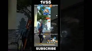 1VS5 IMPOSSIBLE #freefire #viral #garenafreefire