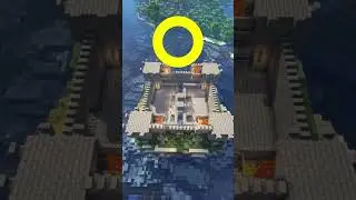 4 Pod Minecraft Iron Farm Castle - EASY! 😱😍 #shorts