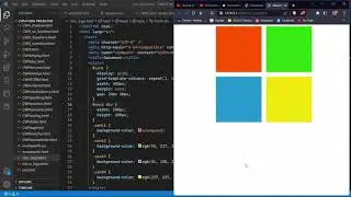 Creating Microsoft logo| code_mastermind| 2023