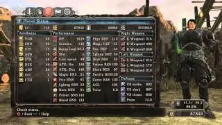 Dark Souls 2 PvP Build - My lvl 150 40/40 Poison whips / Sun Sword