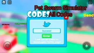 Roblox [ALPHA] Pet Swarm Simulator All Codes