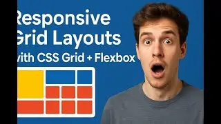 Responsive Grid Layouts with CSS Grid + Flexbox 🌟 | Modern Web Design for Complex UI