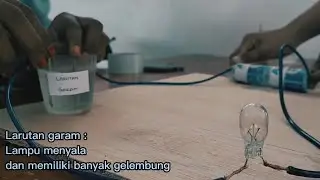 TUGAS PRAKTIKUM ELEKTROLIT DAN NON ELEKTROLIT (KELOMPOK 2) | SMAN 15 BONE