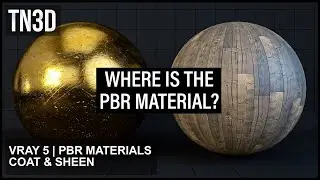 V-Ray 5 for Sketchup Materials: Create Vray Material with Free PBR Texture | Vray 5 Coat & Sheen