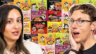 Trying Every Buldak Ramen Flavor