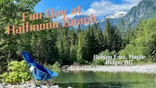 Backpacking Halfmoon Beach Golden Ears, Maple Ridge, BC