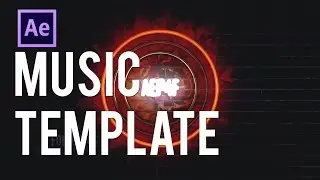After Effects Project - Music Visual Beat