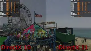 GTA V - DirectX 10 vs DirectX 11 | FPS Comparison