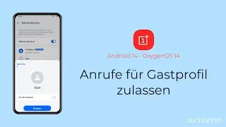 Anrufe für Gastprofil zulassen - OnePlus [Android 14 - OxygenOS 14]