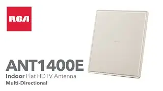 RCA ANT1400E Flat Indoor Antenna