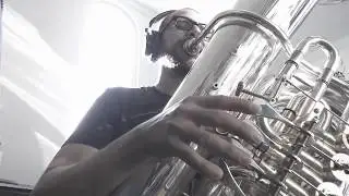 Tuba Solo - Bossa Nova CC Tuba Improvisation in C - Backing Track by Elite Backing Tracks