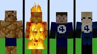 ФАНТАСТИЧЕСКАЯ ЧЕТВЁРКА В МАЙНКРАФТЕ! | КАК СТАТЬ ФАНТАСТИЧЕСКОЙ ЧЕТВЁРКОЙ В МАЙНКРАФТЕ!?