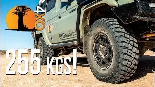 What do your 4x4 wheels and tyres weigh?